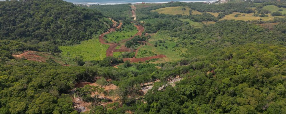 Riviera Troncones Aerial View 